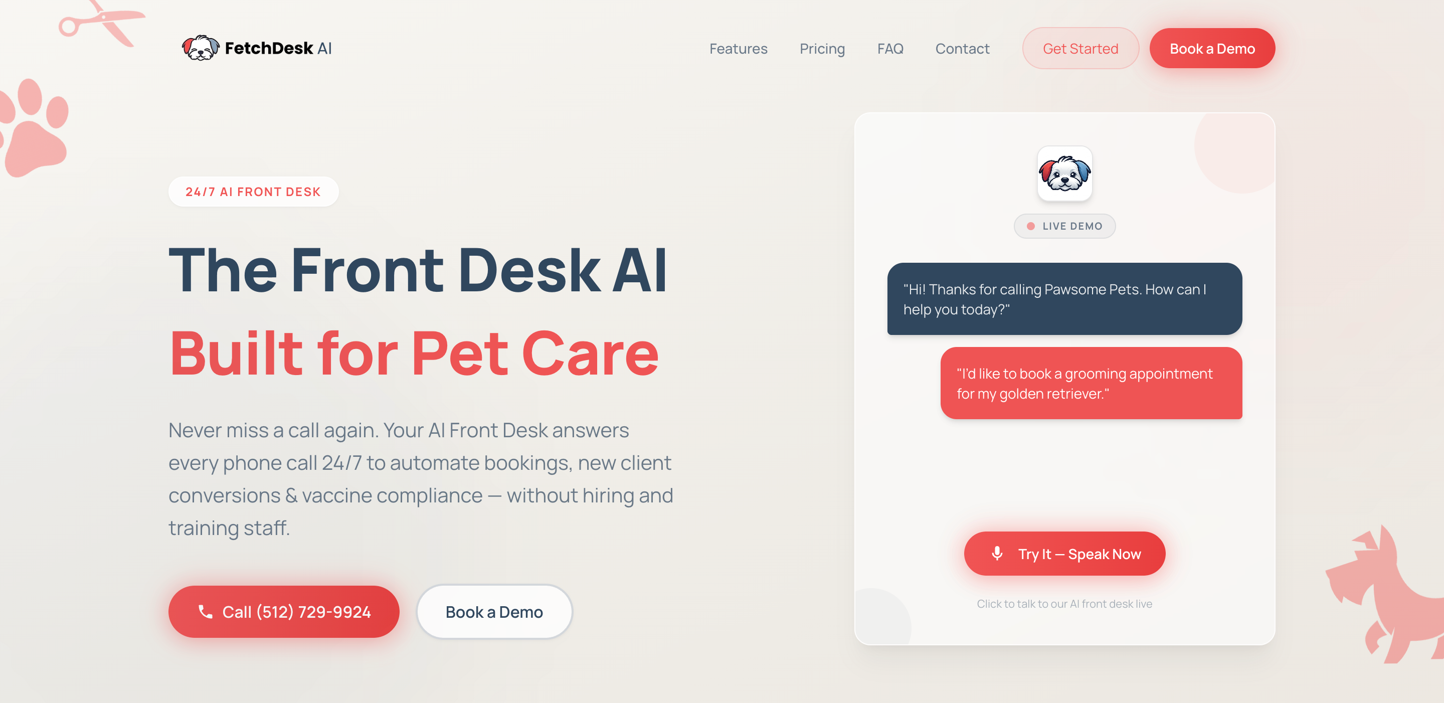FetchDesk AI screenshot