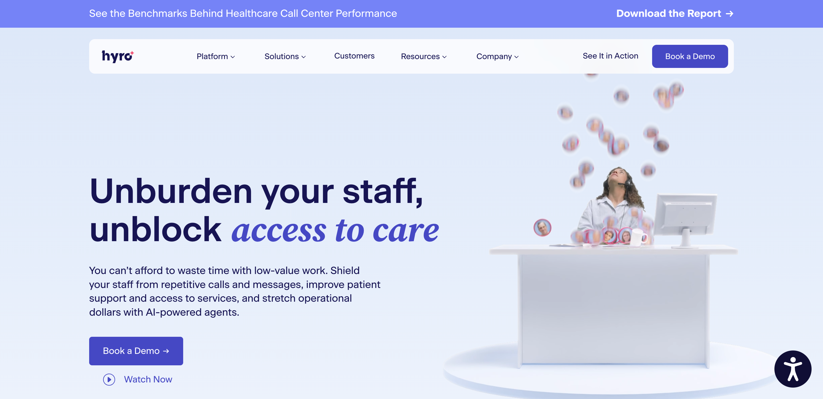 Hyro screenshot
