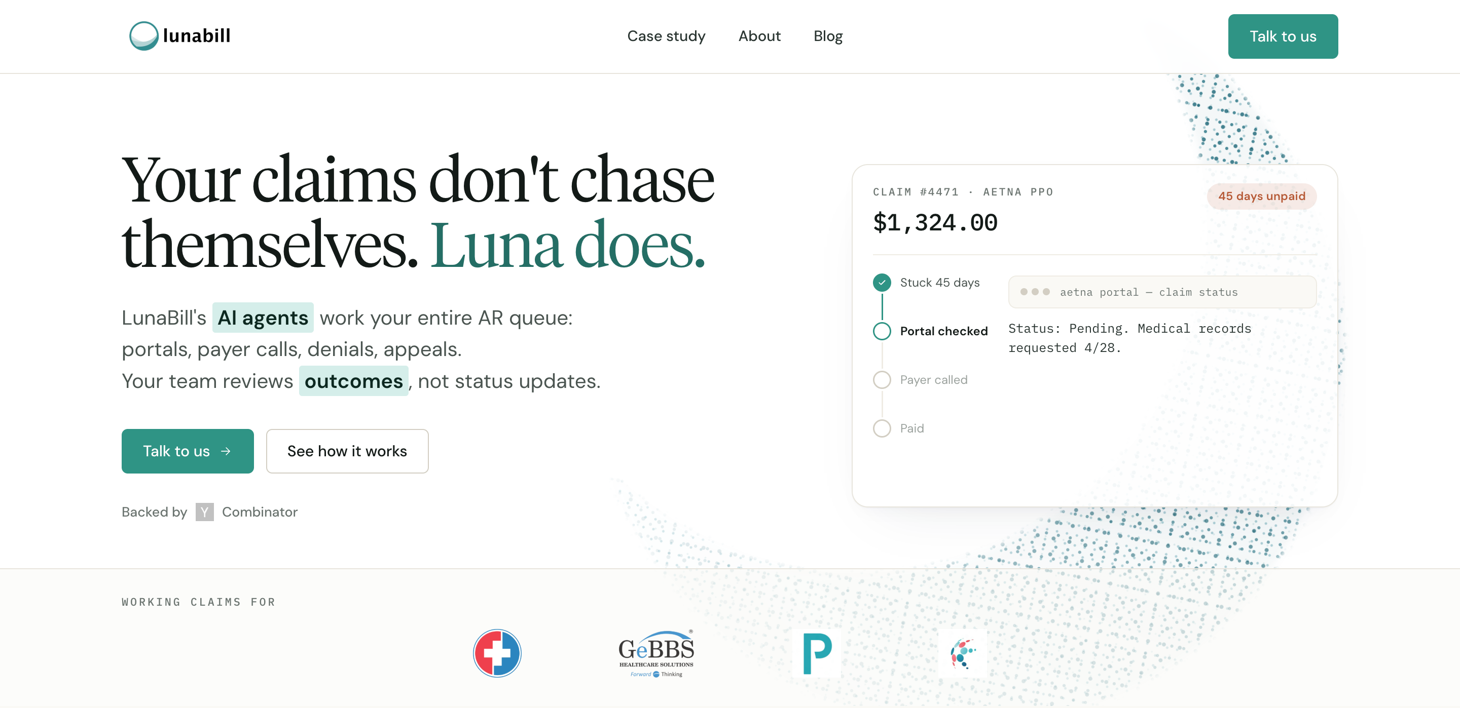 LunaBill screenshot