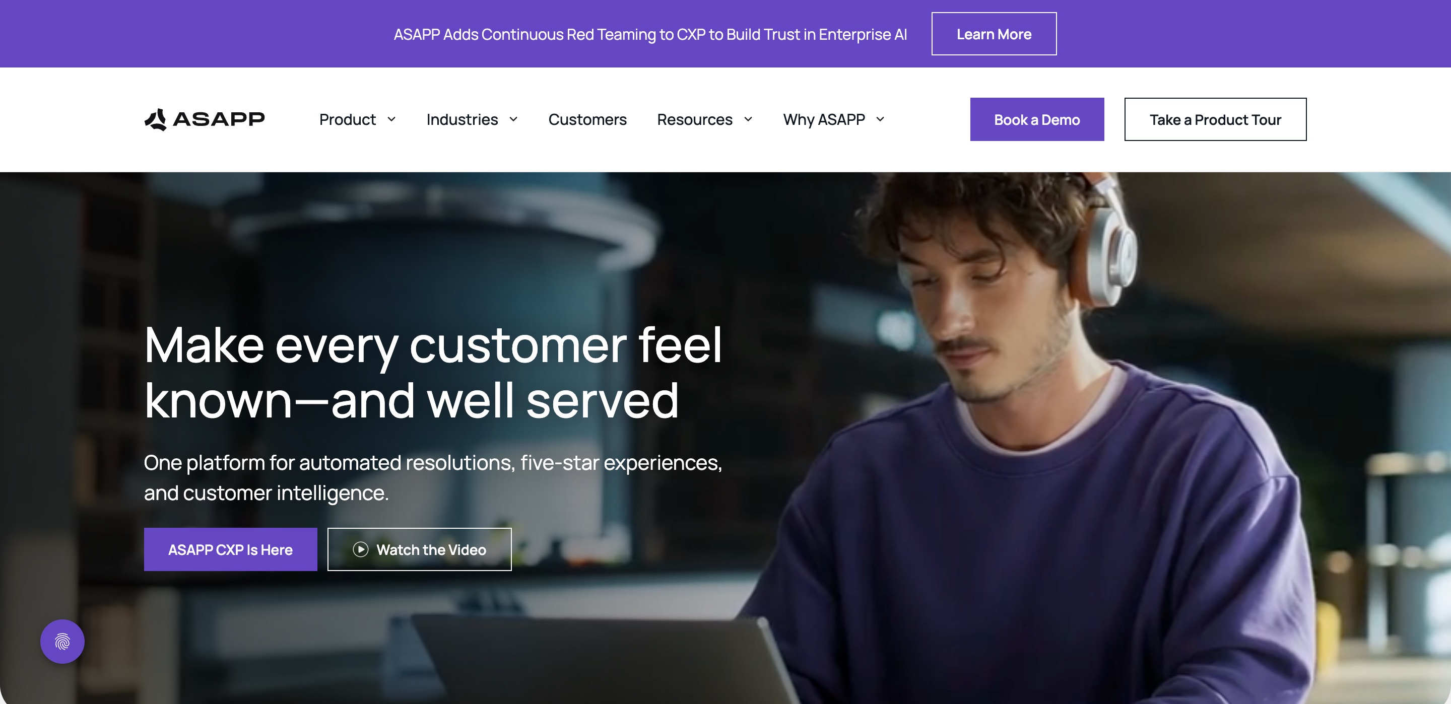 ASAPP screenshot