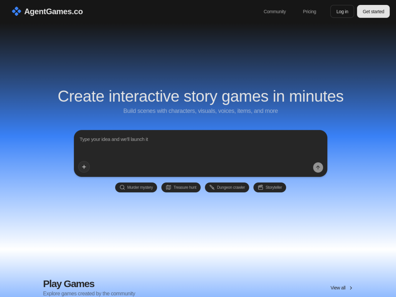 Agent Games screenshot