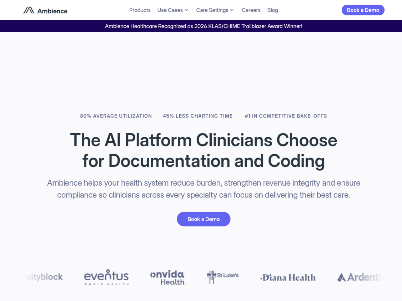 Ambience Healthcare screenshot