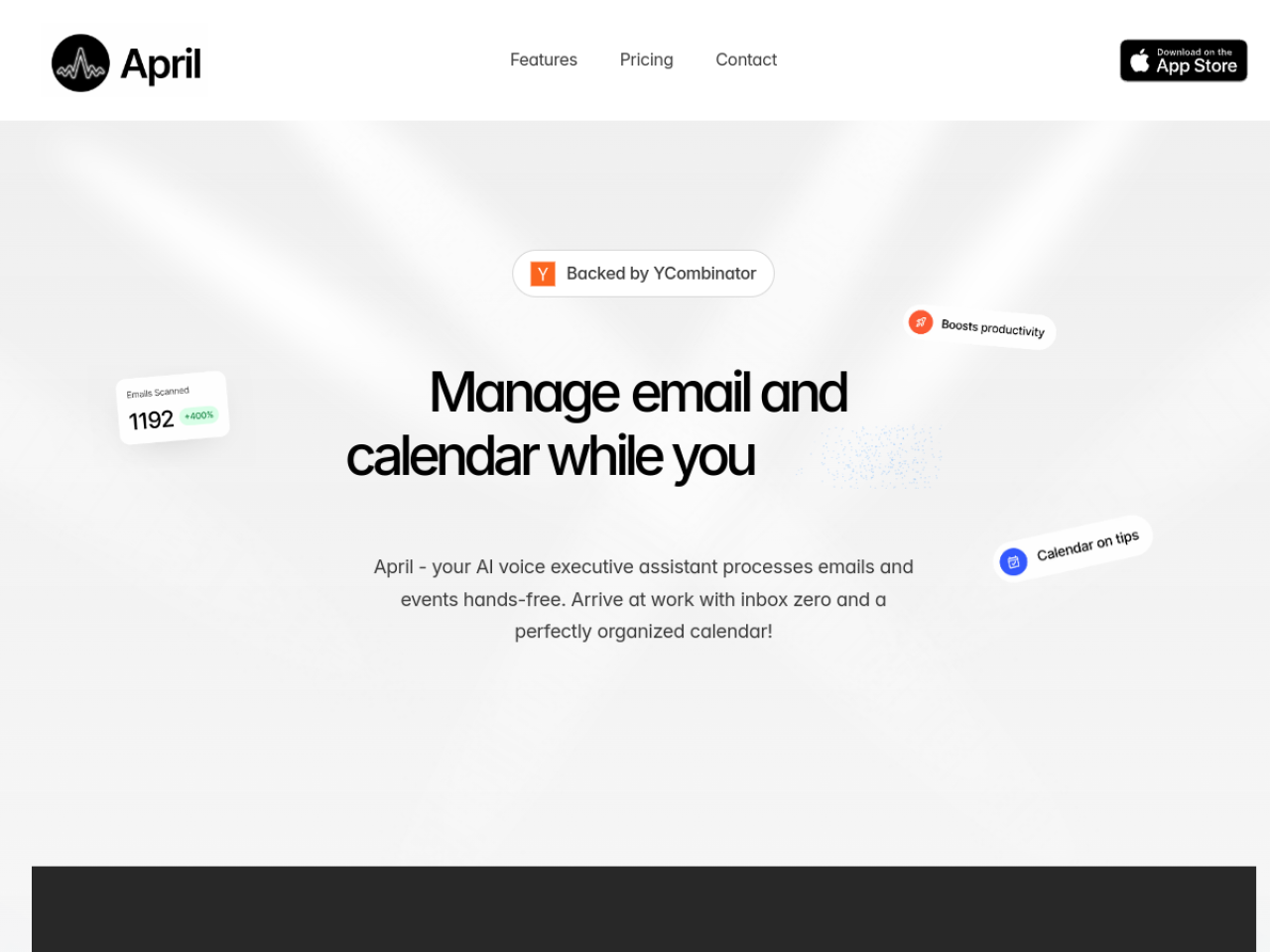 April screenshot