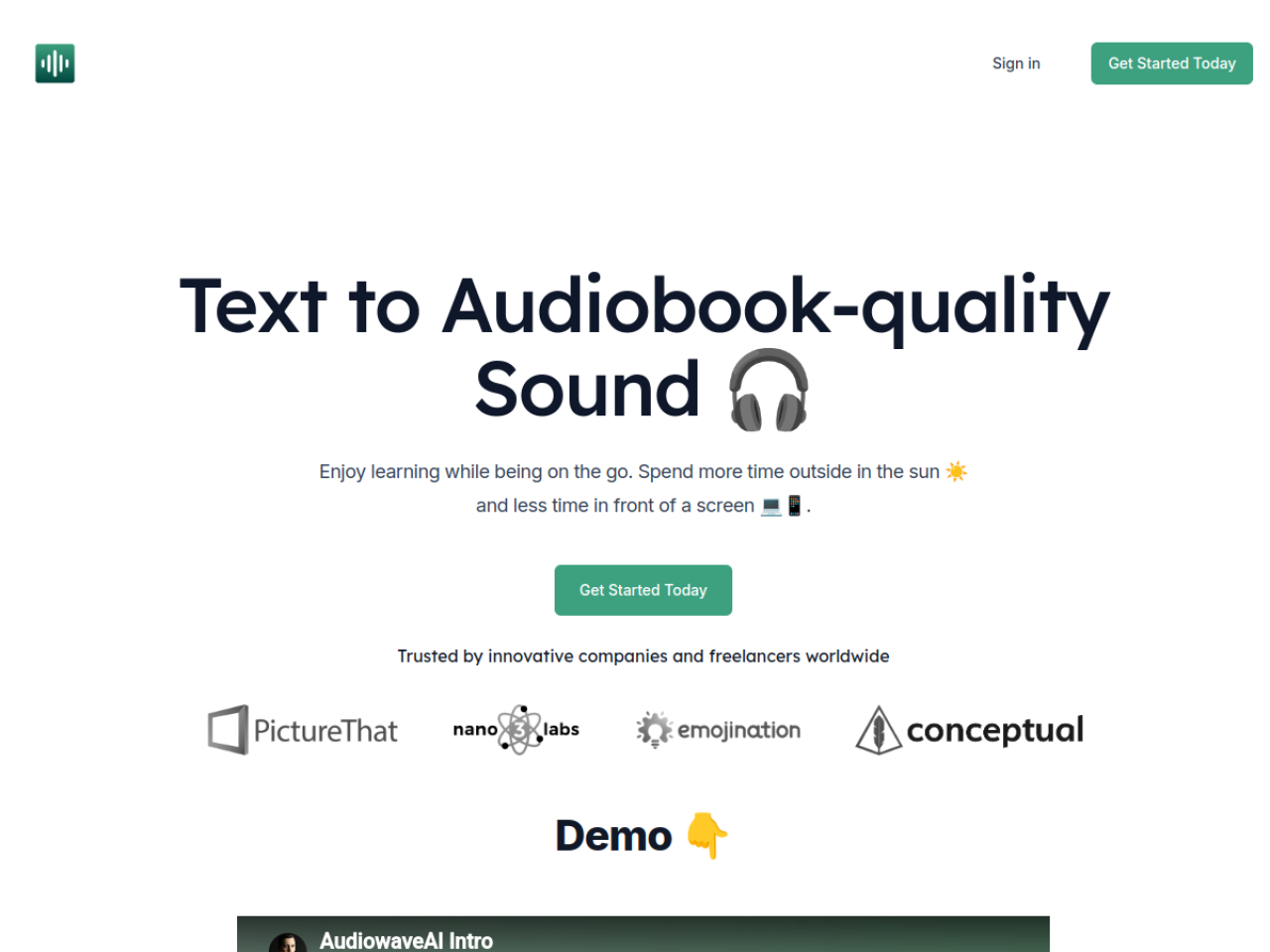 AudiowaveAI screenshot