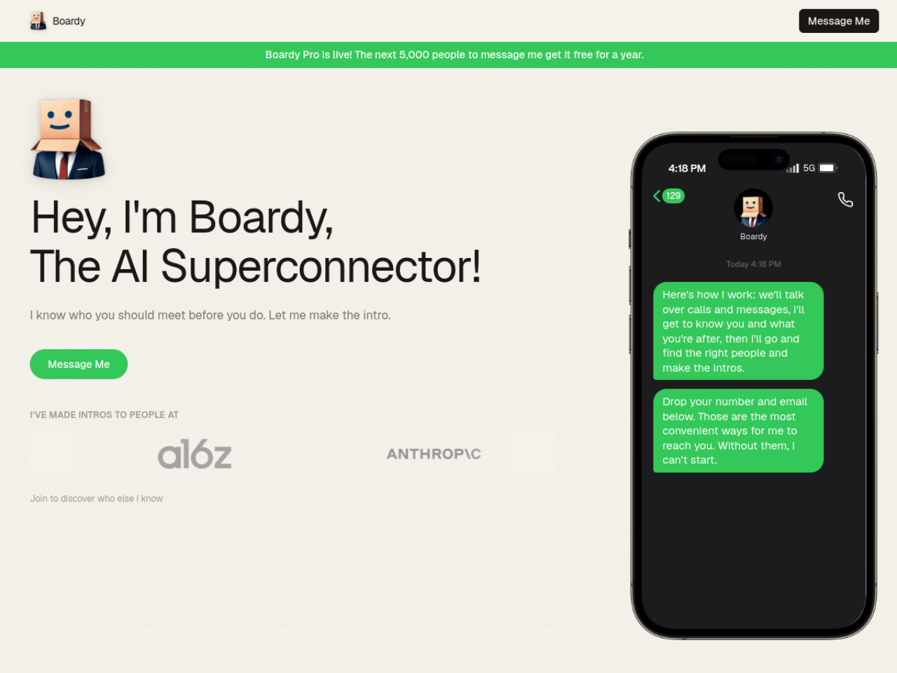 Boardy screenshot