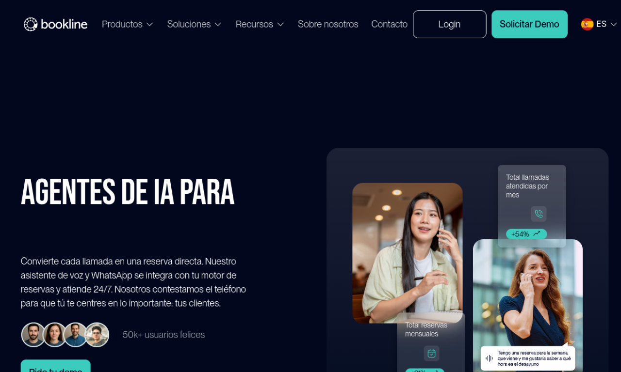 Bookline.ai screenshot