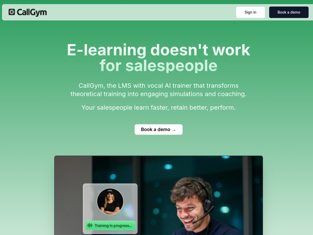 CallGym screenshot