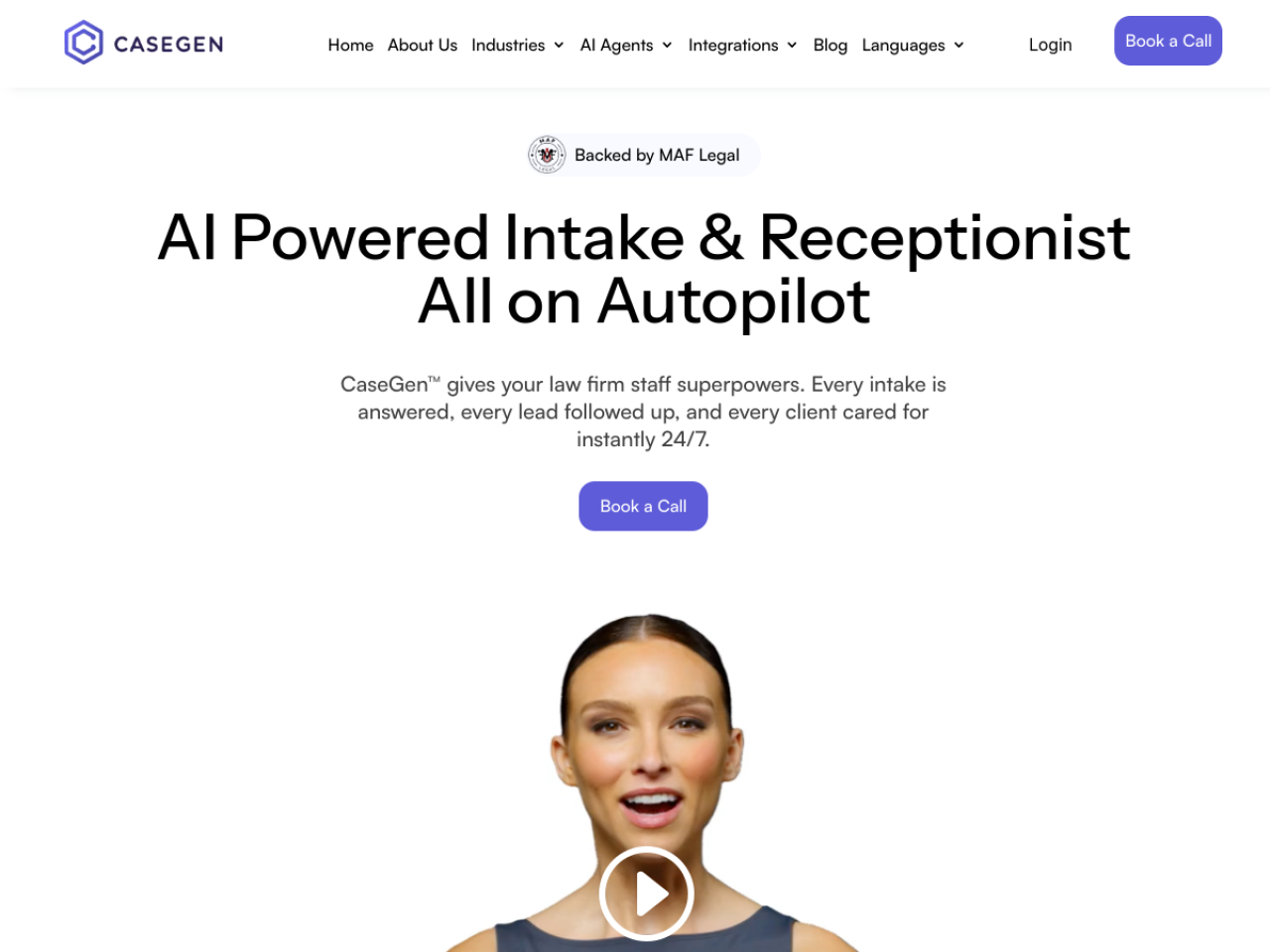 CaseGen AI screenshot