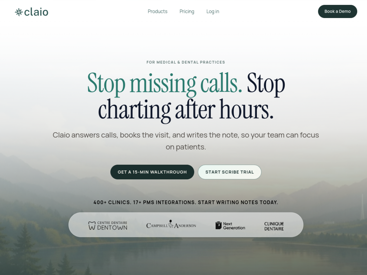 Claio screenshot