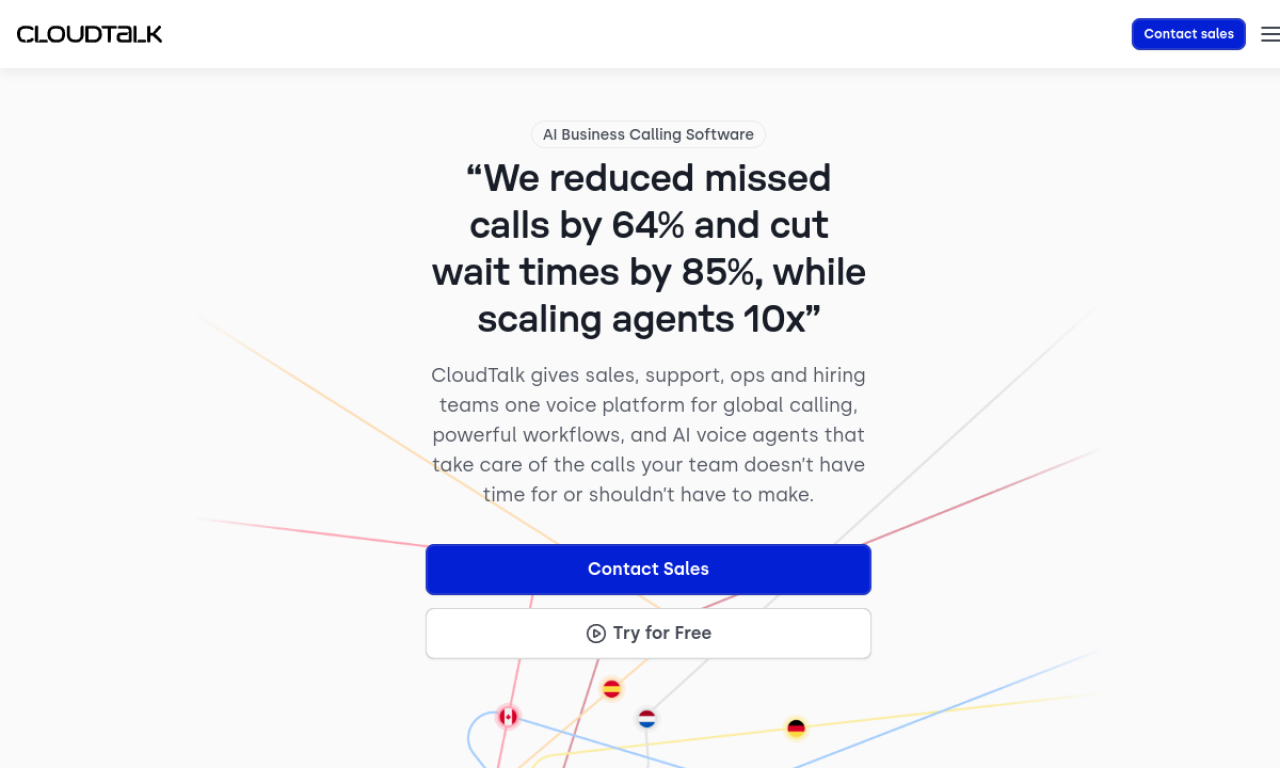 CloudTalk screenshot