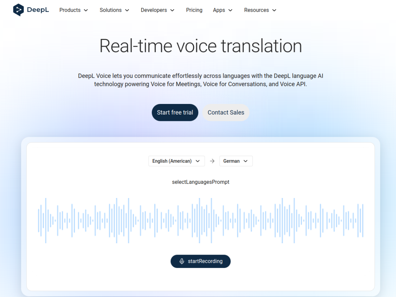DeepL Voice screenshot