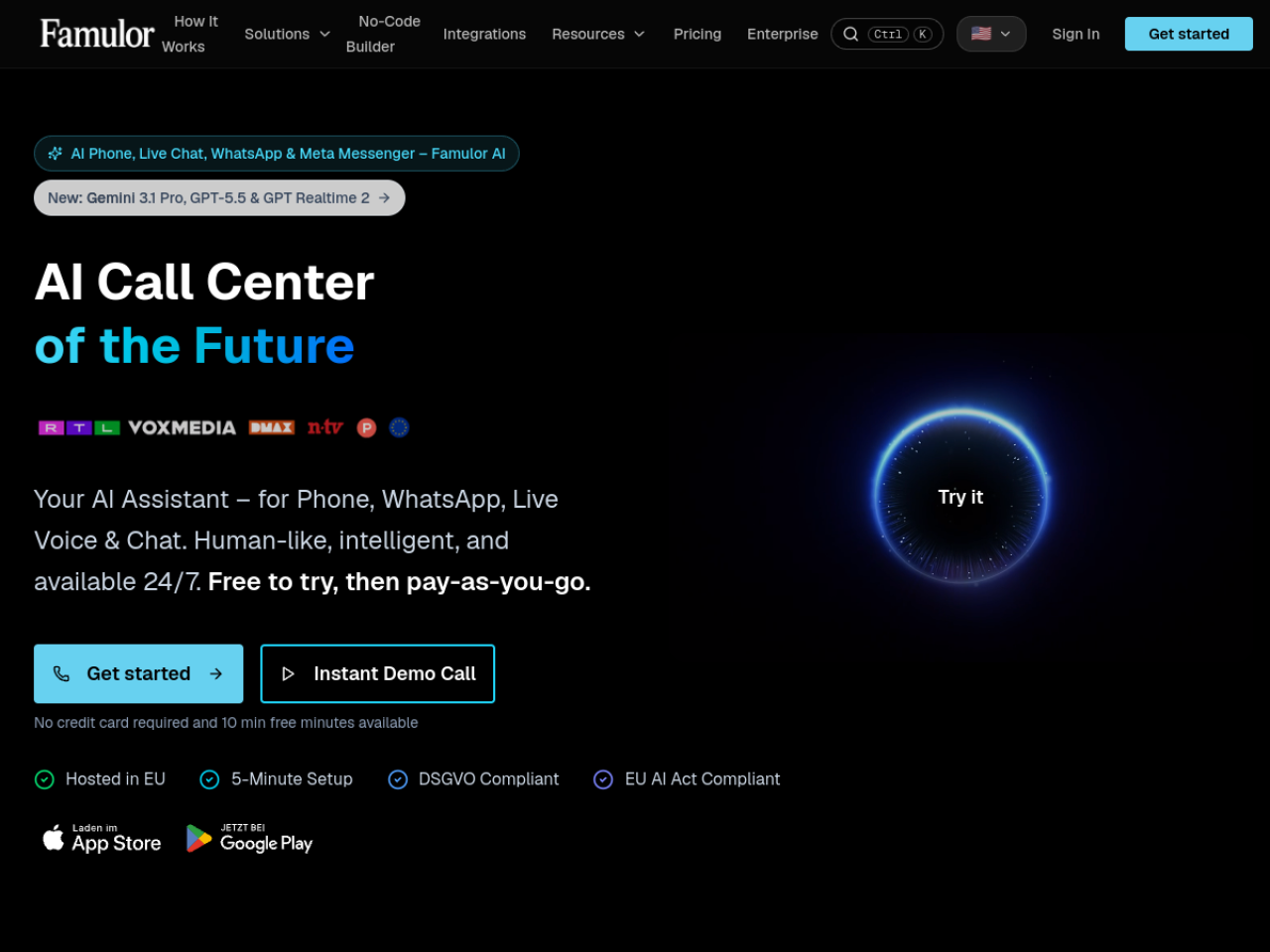 Famulor screenshot