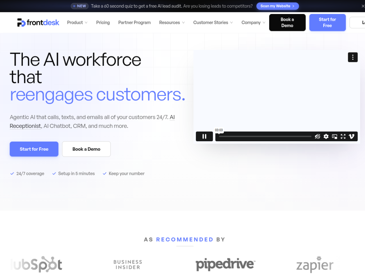 Frontdesk screenshot