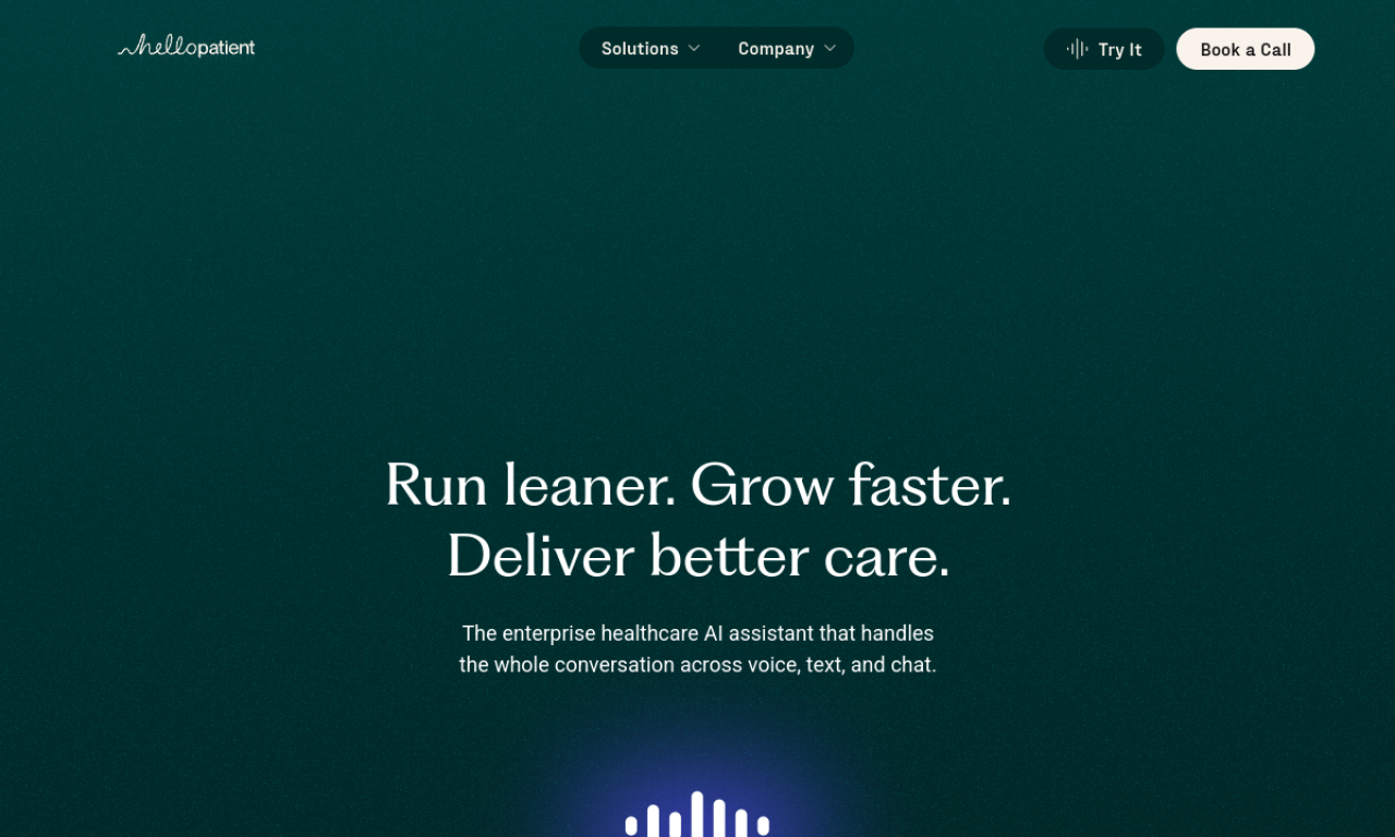 Hello Patient screenshot