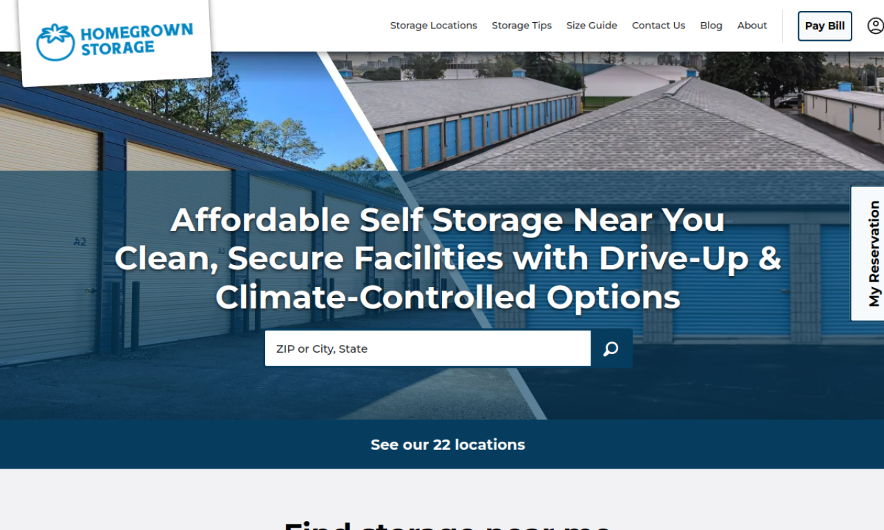 Homegrown Storage screenshot