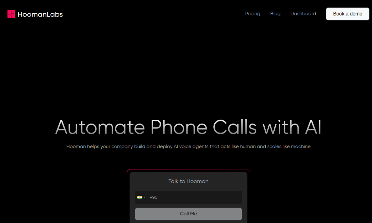 Hooman Labs screenshot