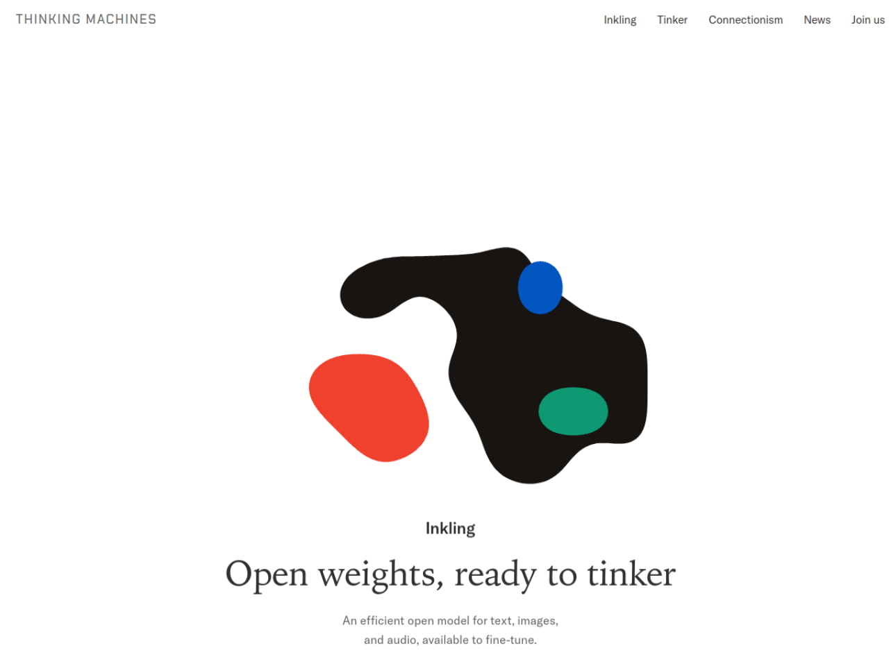 Inkling (Thinking Machines) screenshot