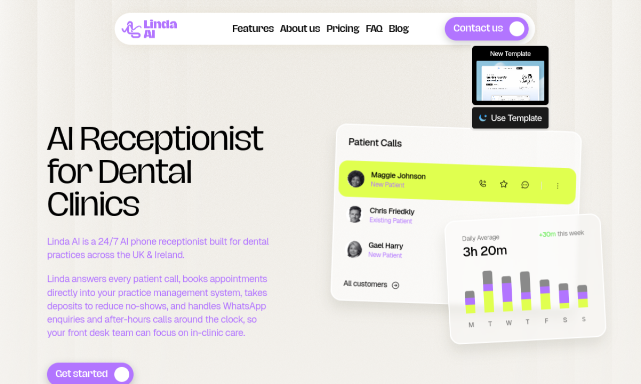 Linda AI screenshot