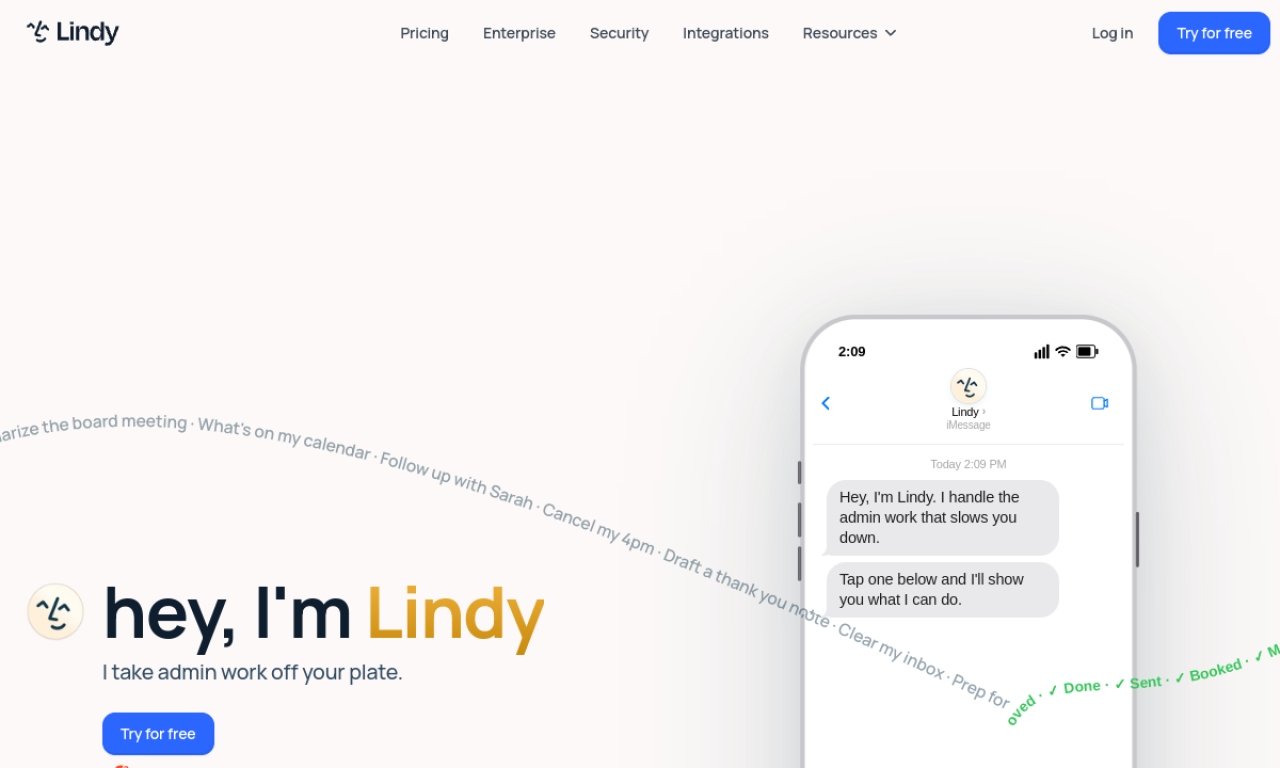 Lindy screenshot