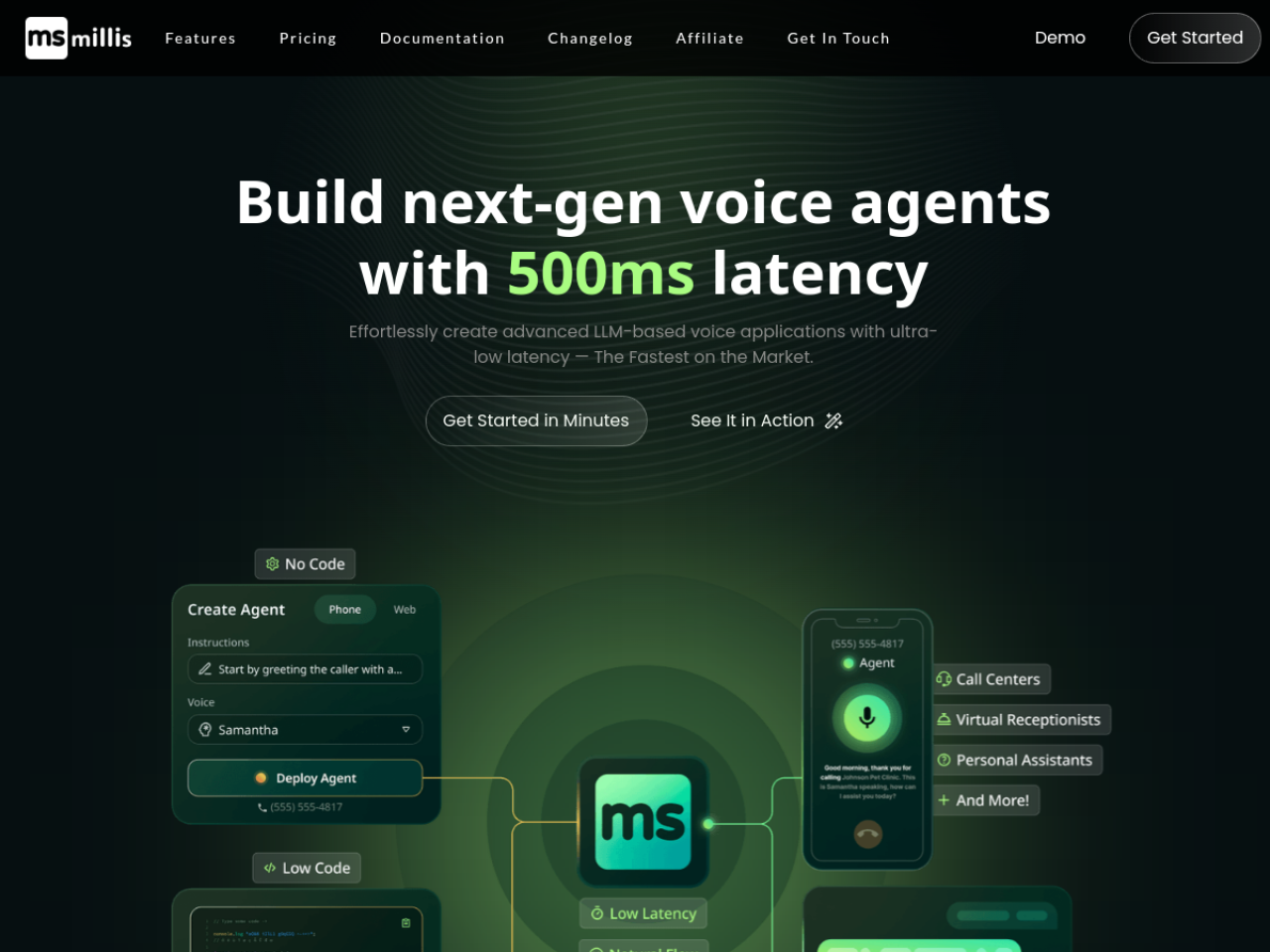 Millis AI screenshot