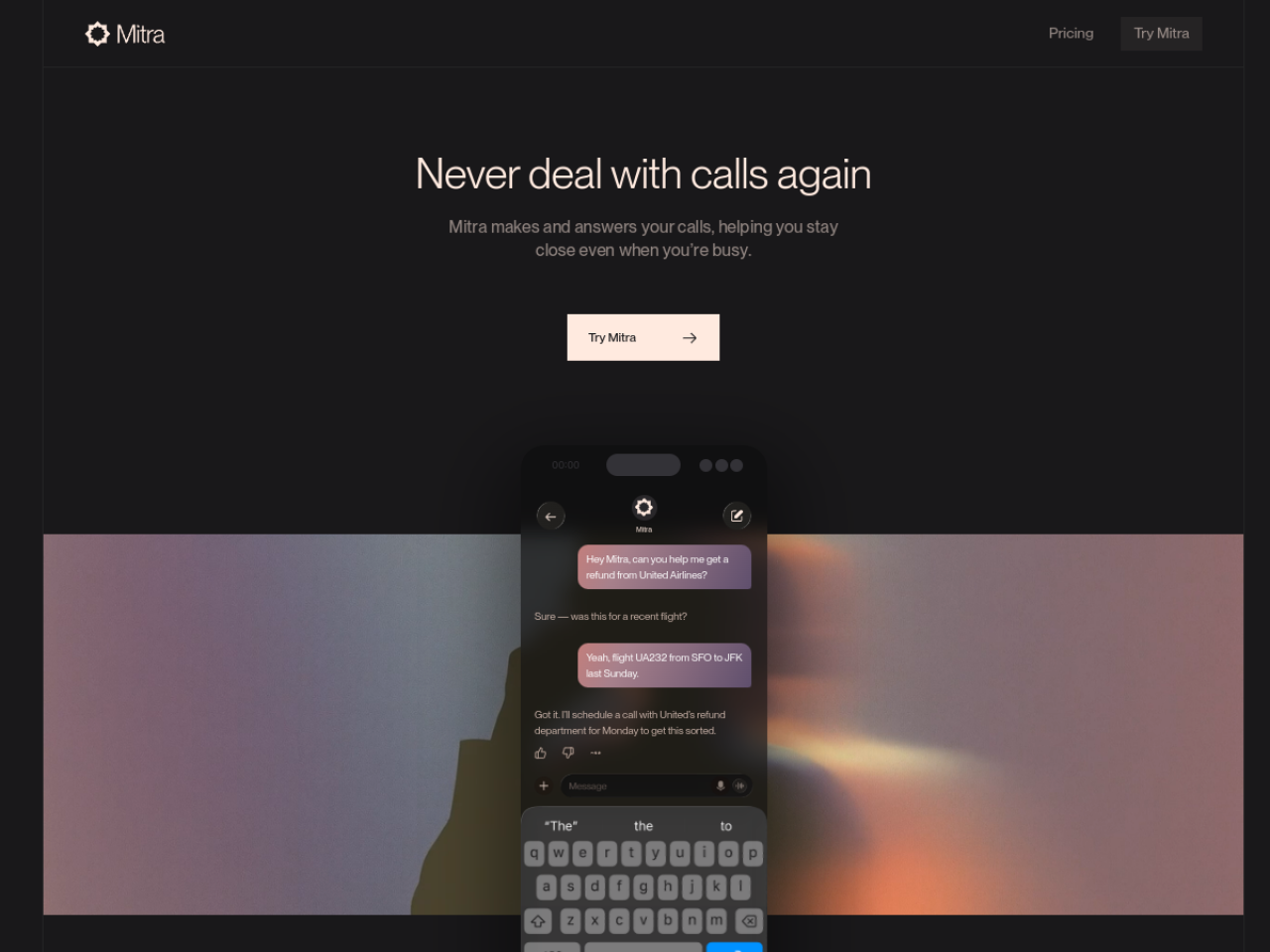 Mitra screenshot