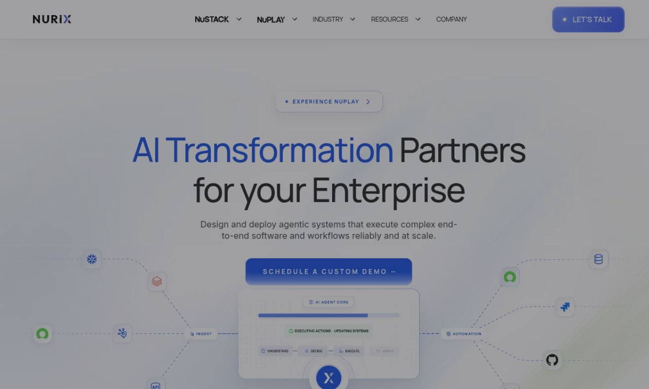 Nurix screenshot