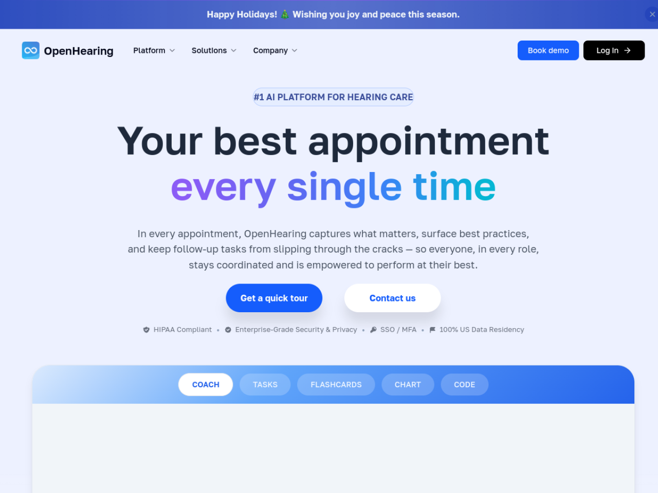 OpenHearing screenshot