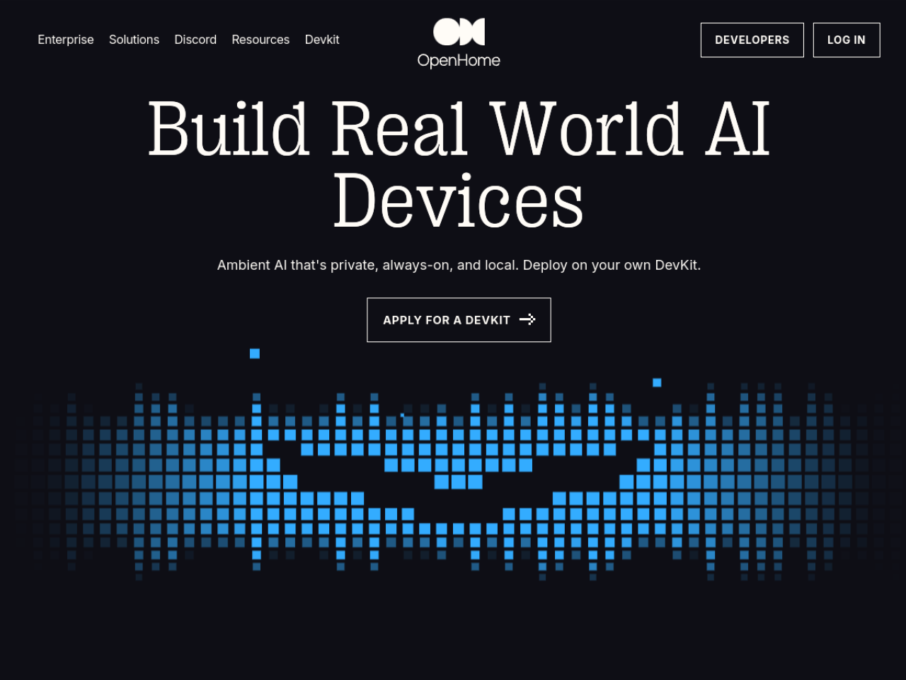 OpenHome screenshot