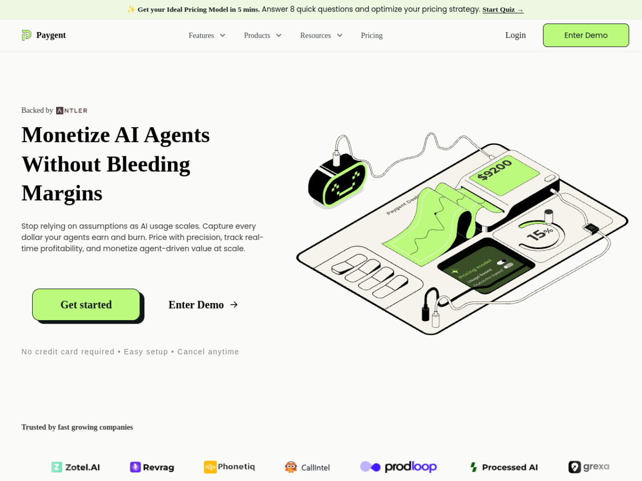 Paygent screenshot