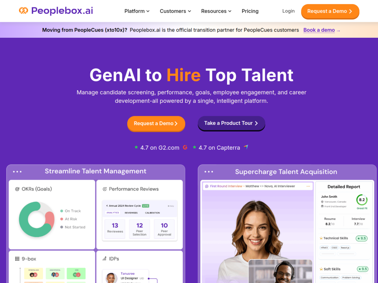 Peoplebox screenshot
