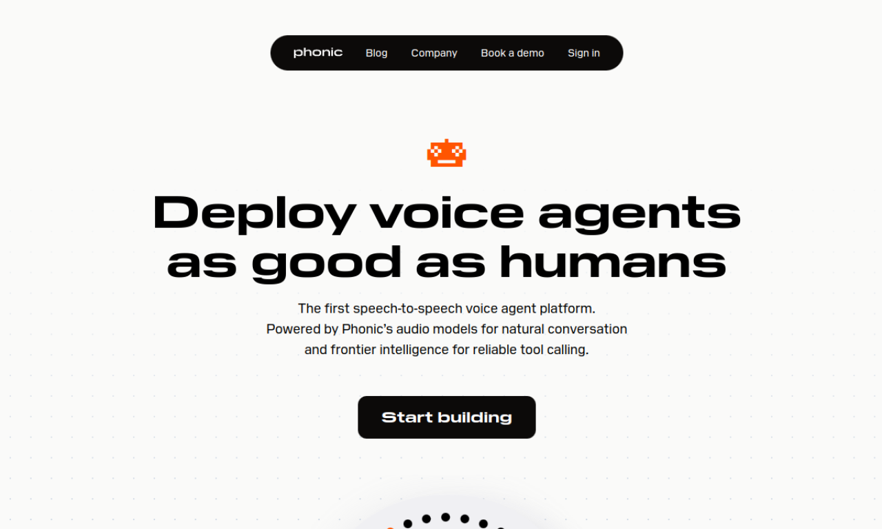 Phonic screenshot
