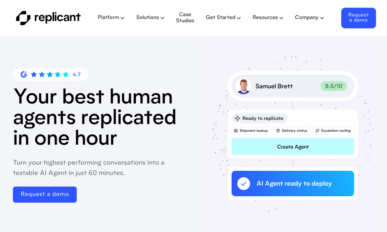 Replicant screenshot