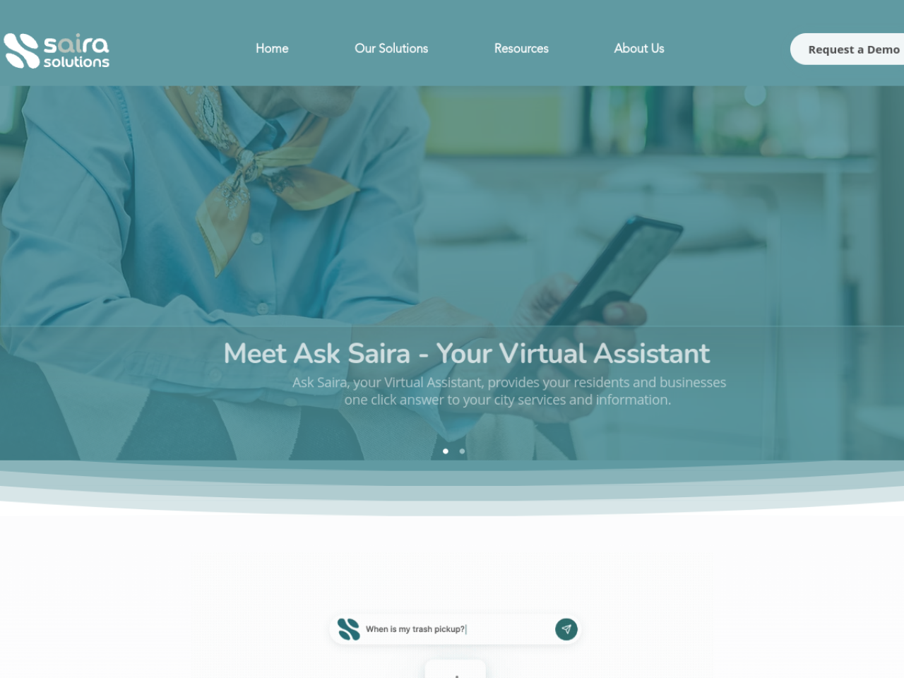 Saira Solutions screenshot