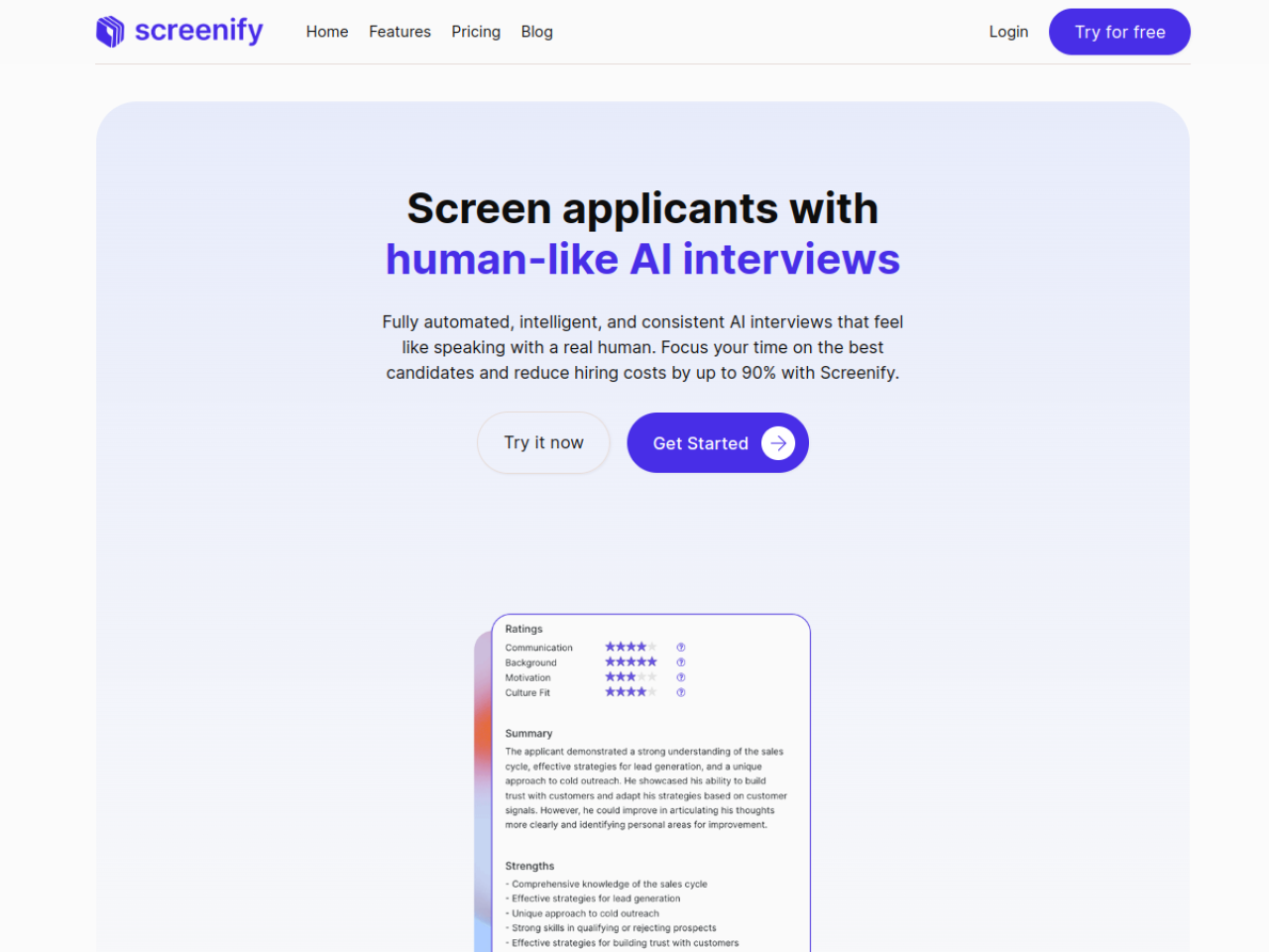 Screenify screenshot