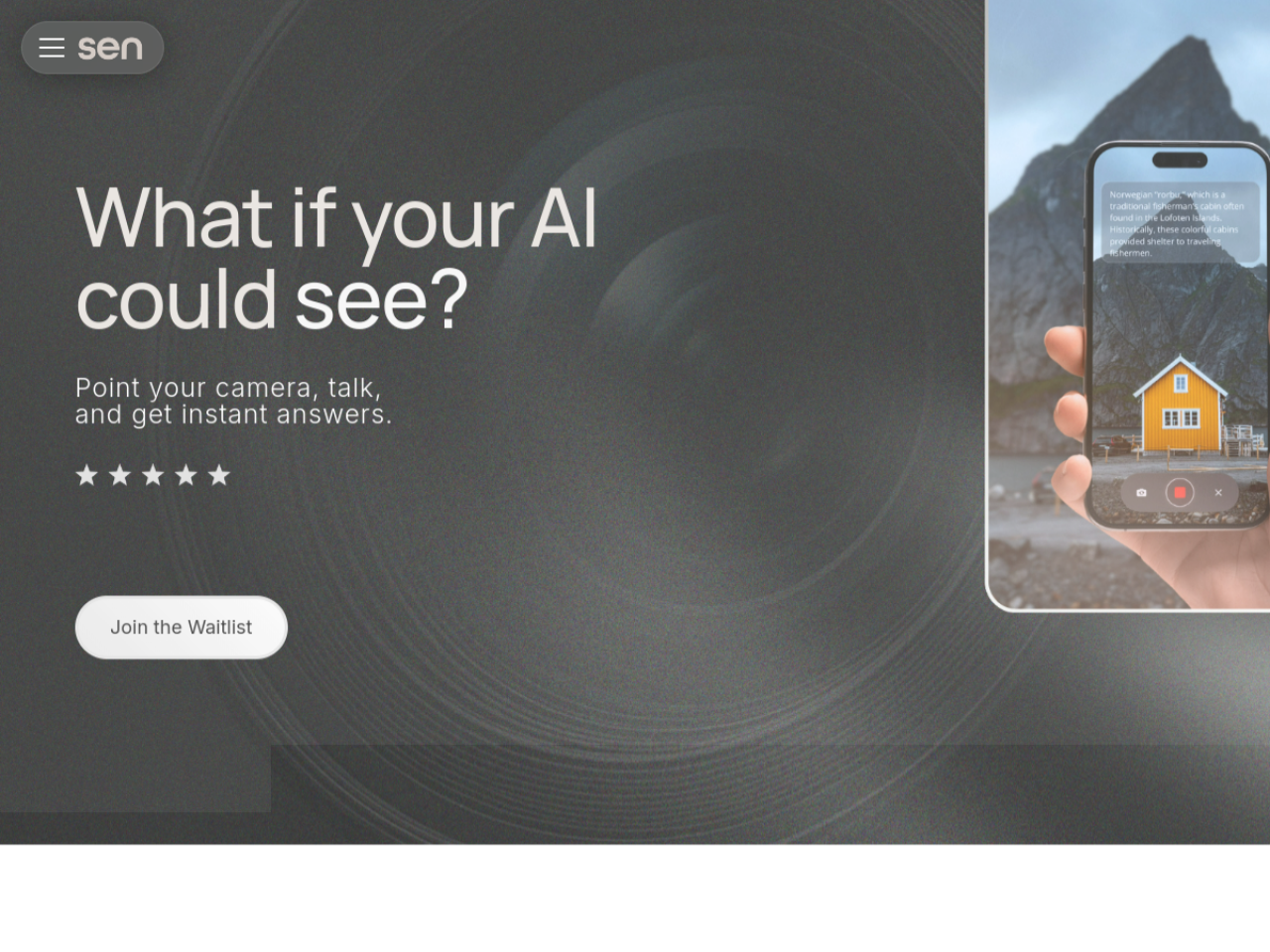 Sen Intelligence screenshot