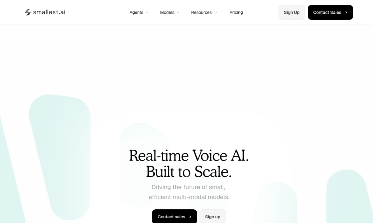 Smallest.ai screenshot