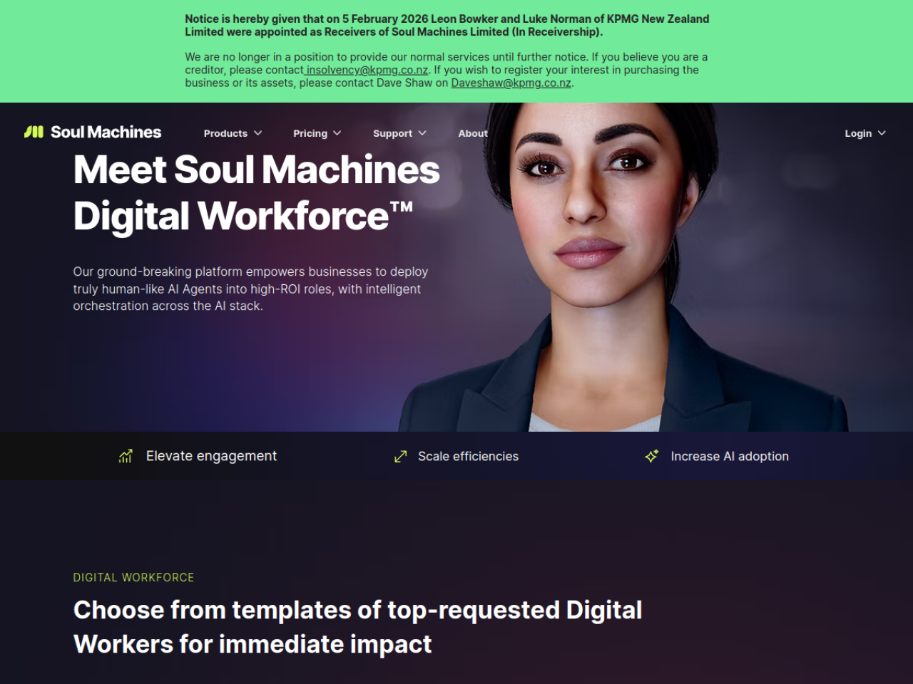 Soul Machines screenshot