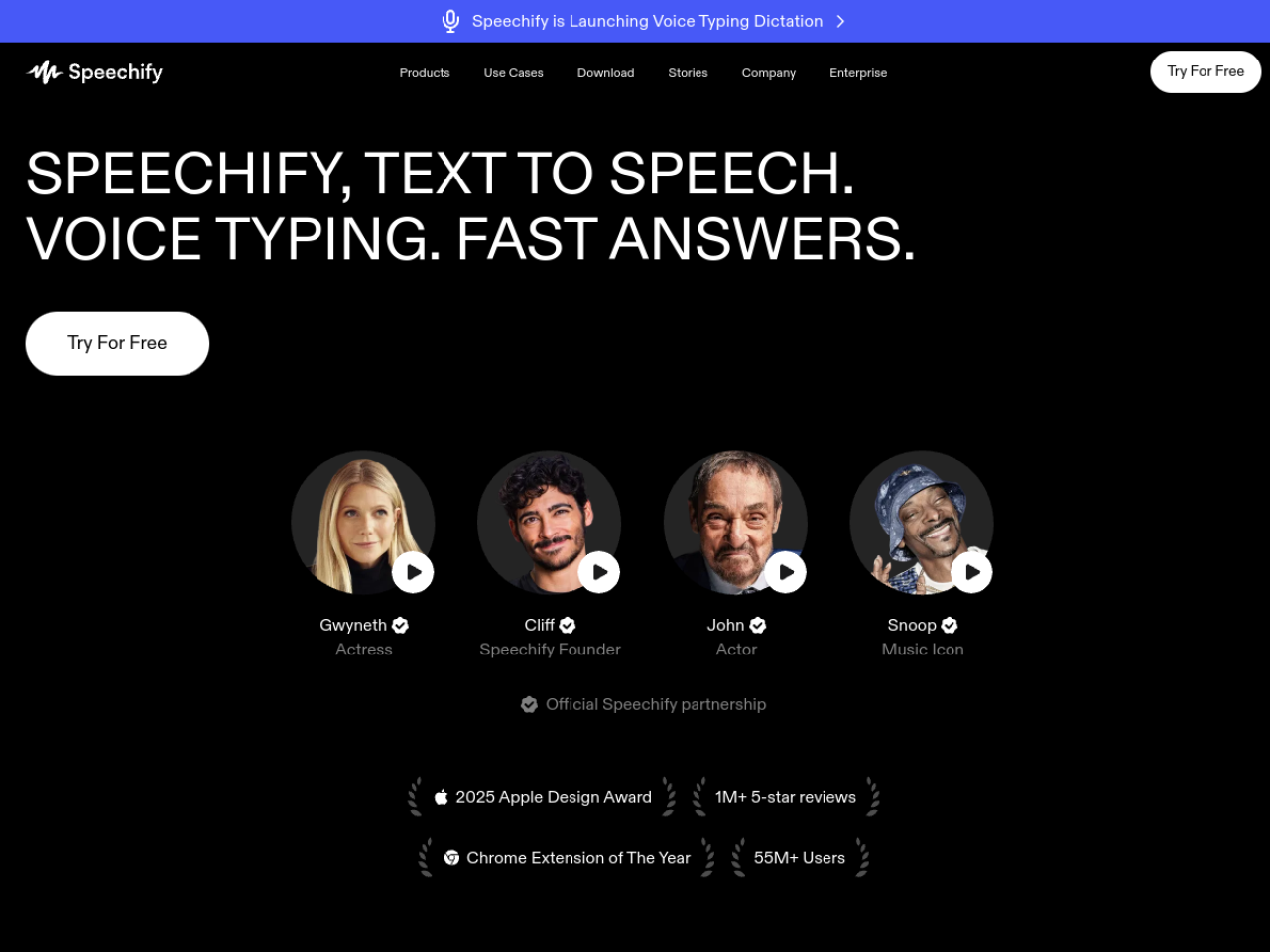 Speechify screenshot