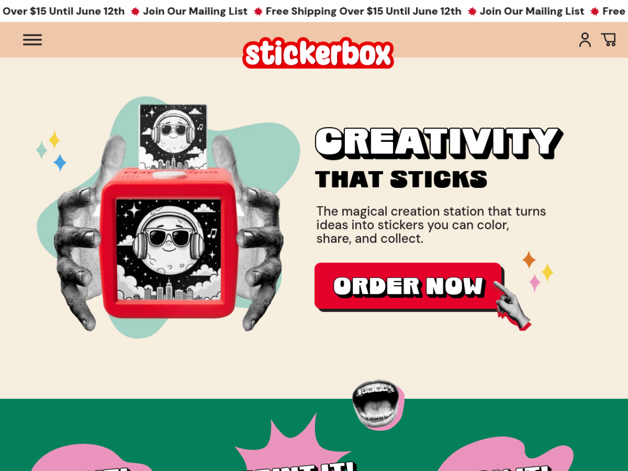 Stickerbox screenshot