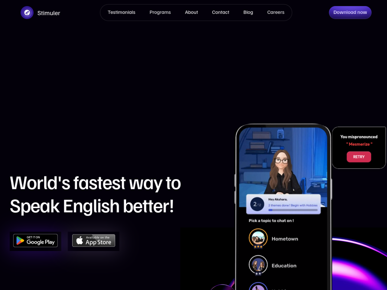 Stimuler screenshot