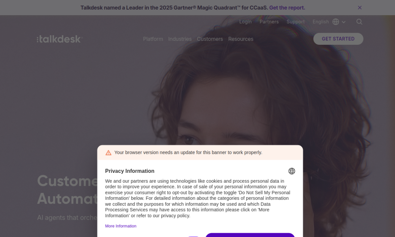Talkdesk screenshot