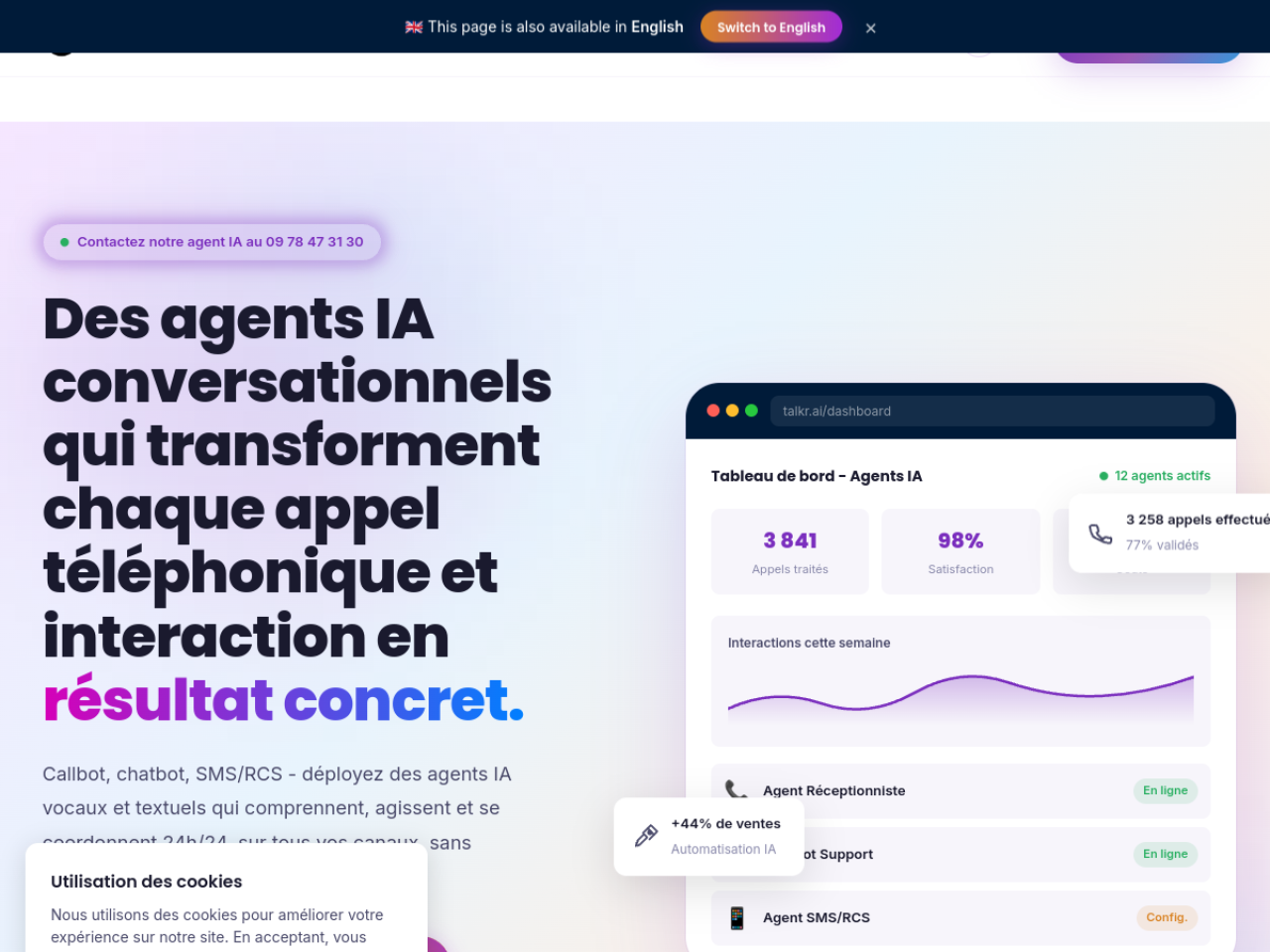 Talkr screenshot