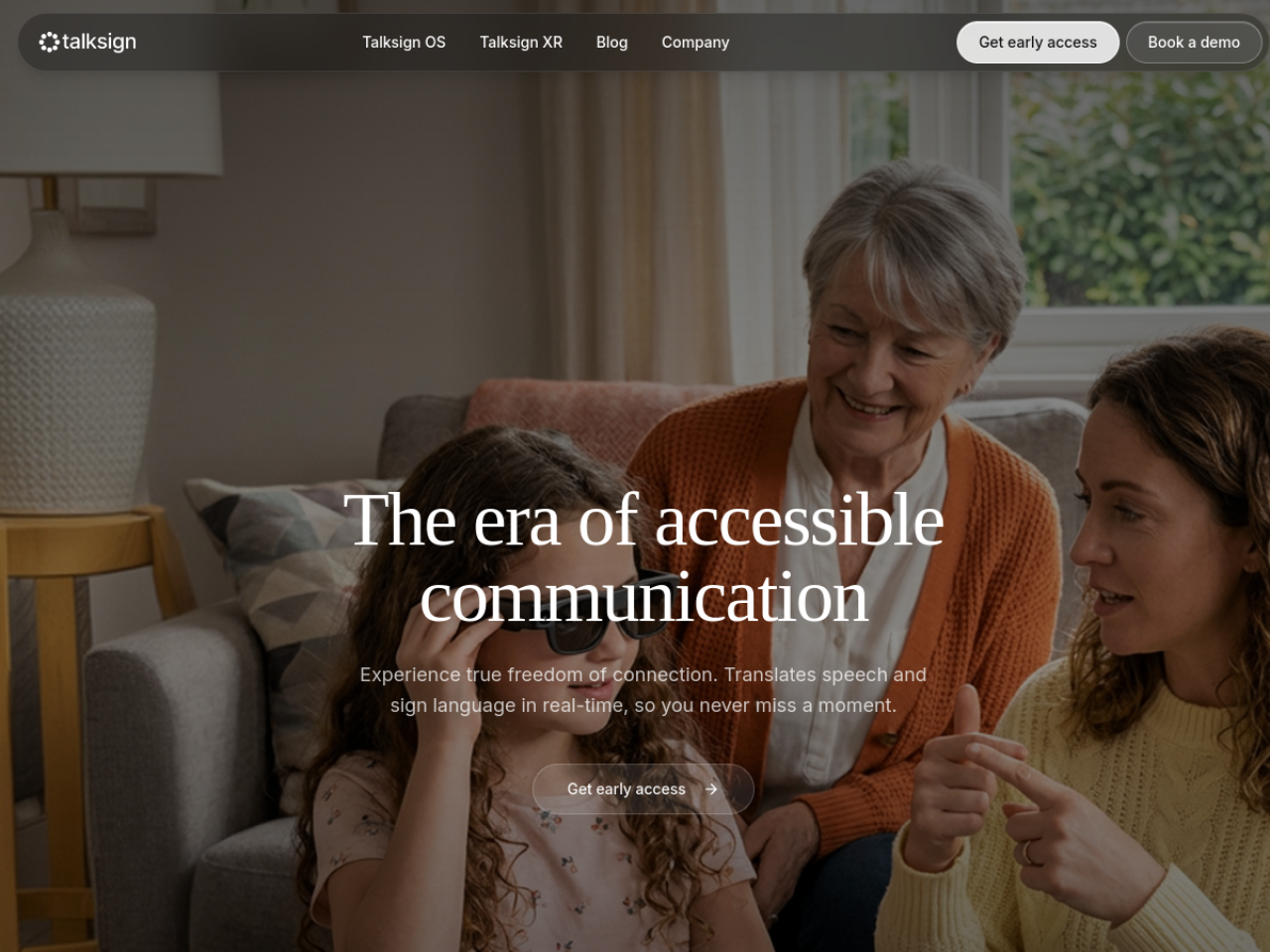 Talksign screenshot