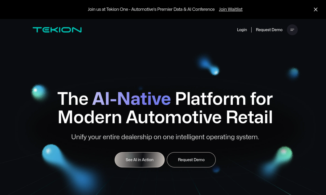Tekion Corp screenshot