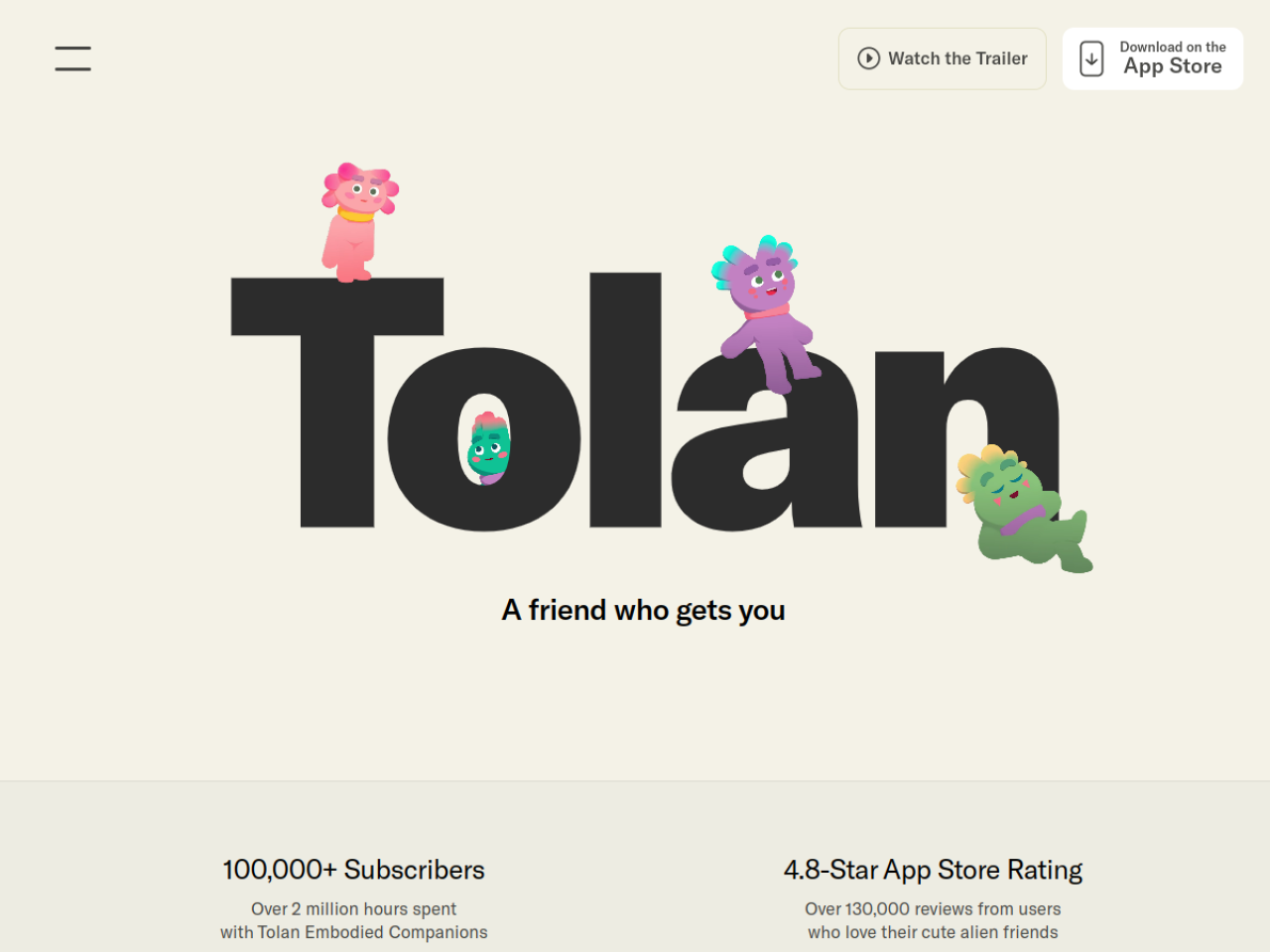 Tolan screenshot