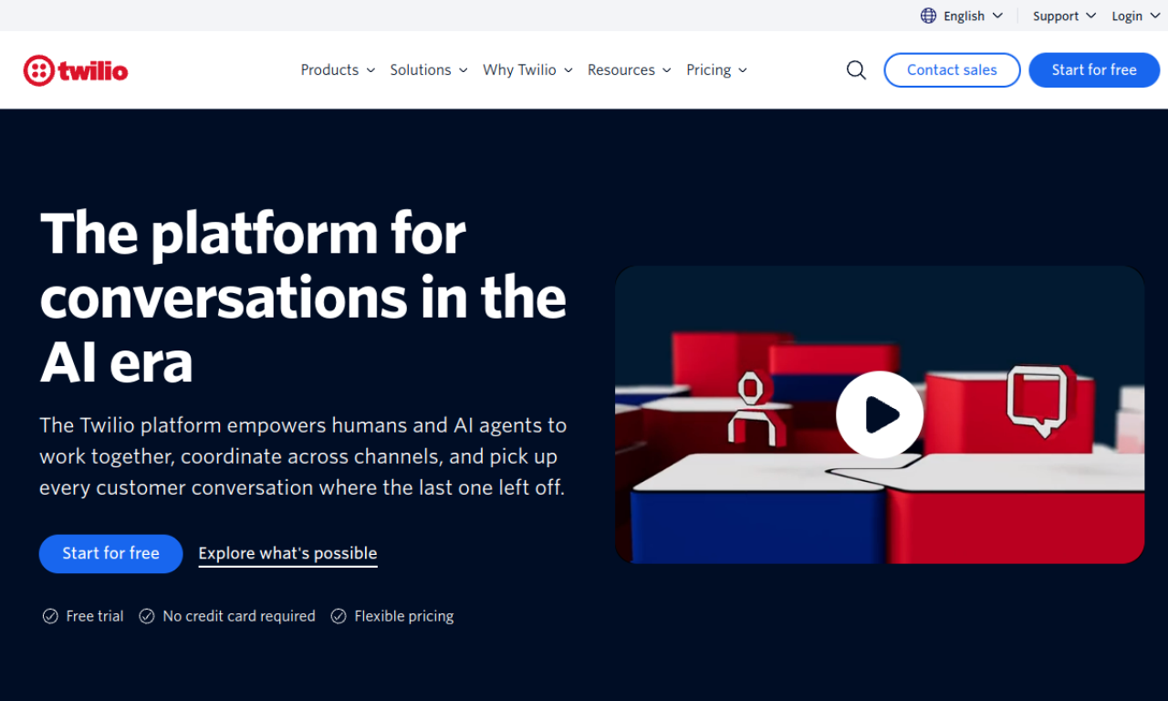 Twilio screenshot