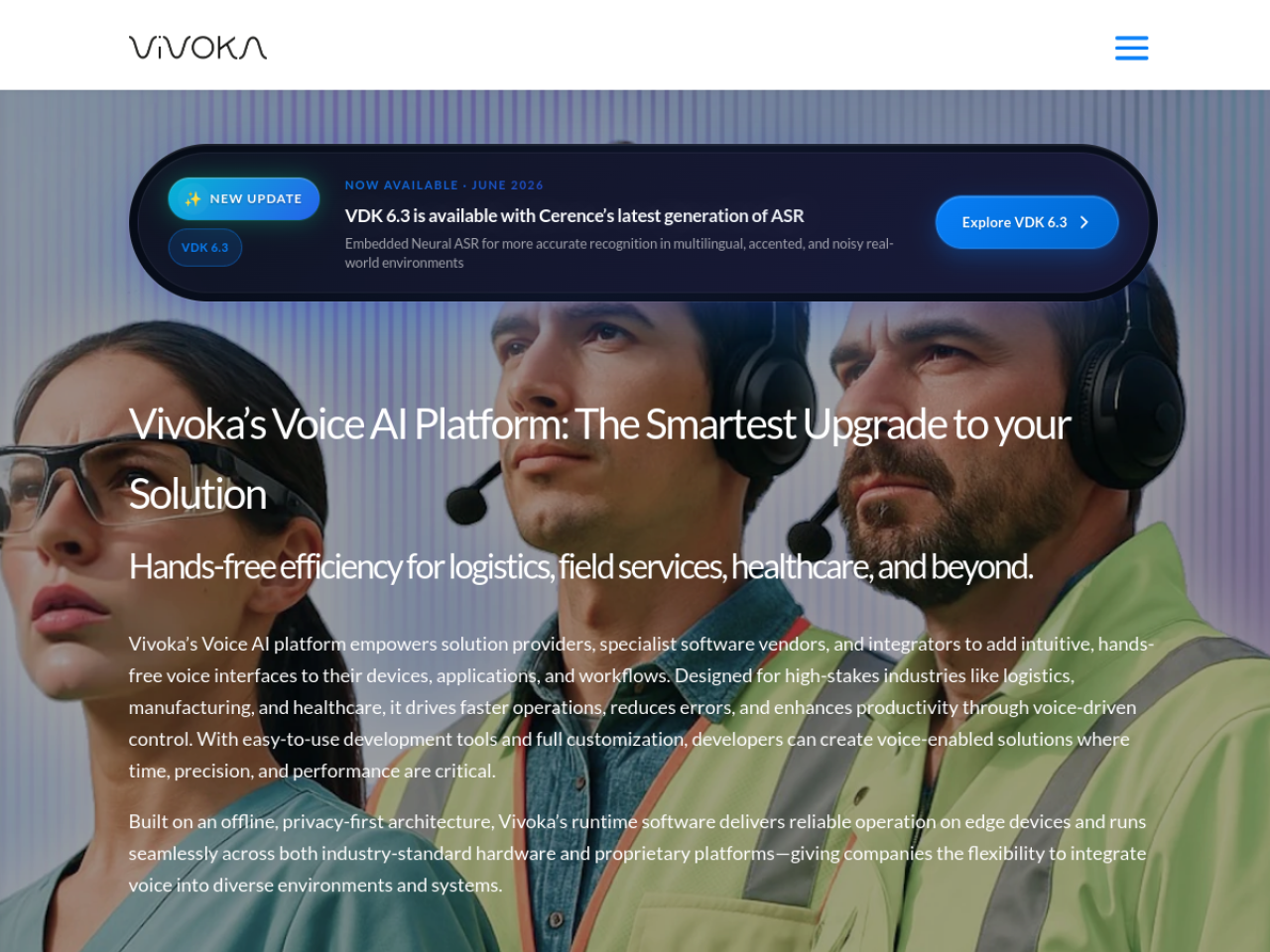 Vivoka screenshot
