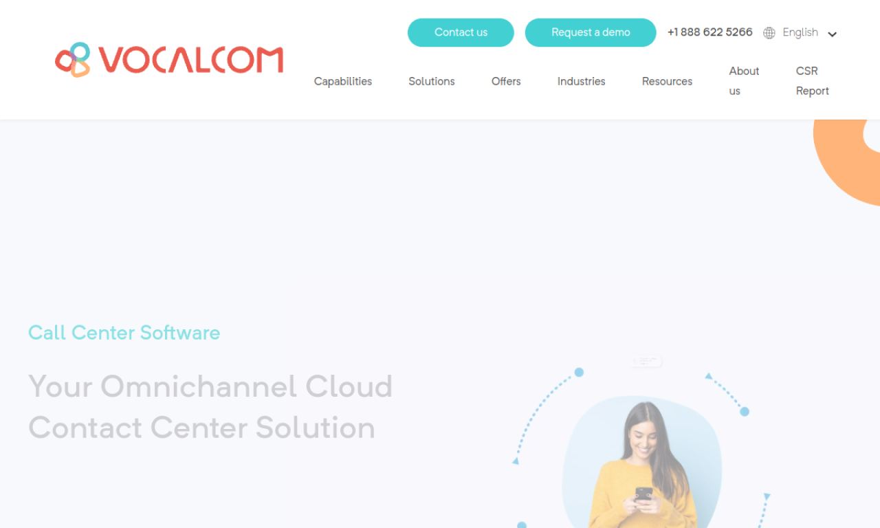 Vocalcom screenshot