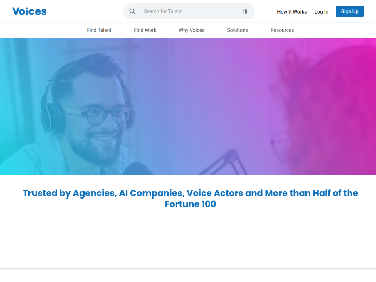 Voices screenshot
