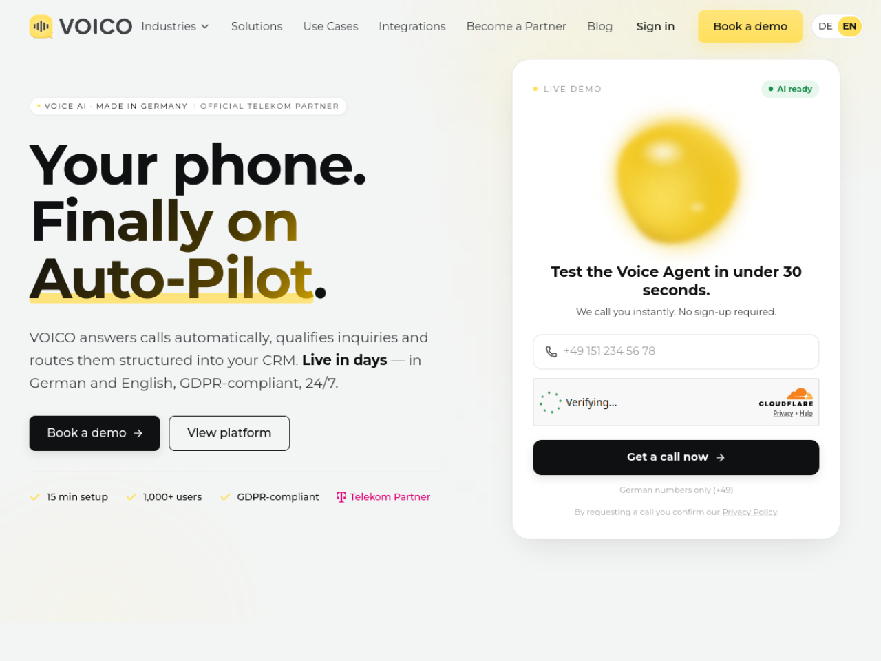 Voico screenshot